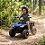 Mini Carro Elétrico Infantil Utv 6v Azul Com Luz Som Frente E Ré Bateria Recarregável Certificado Inmetro - Imagem 5