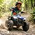 Mini Carro Elétrico Infantil Utv 6v Azul Com Luz Som Frente E Ré Bateria Recarregável Certificado Inmetro - Imagem 8