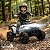 Mini Carro Elétrico Infantil Utv 6v Branco Com Luz Som Frente E Ré Bateria Recarregável Certificado Inmetro - Imagem 7