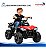 Mini Carro Elétrico Infantil Utv 6v Vermelho Com Luz Som Frente E Ré Bateria Recarregável Certificado Inmetro - Imagem 6