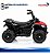 Mini Carro Elétrico Infantil Utv 6v Vermelho Com Luz Som Frente E Ré Bateria Recarregável Certificado Inmetro - Imagem 7