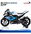 Mini Moto Elétrica Infantil Bmw Hp4 12v Azul Licenciada Bateria Recarregável Luz Som Até 6km/h Suporta 30kg - Imagem 8