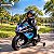 Mini Moto Elétrica Infantil Bmw Hp4 12v Azul Licenciada Bateria Recarregável Luz Som Até 6km/h Suporta 30kg - Imagem 6