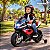 Mini Moto Elétrica Infantil Bmw Hp4 12v Vermelha Licenciada Bateria Recarregável Luz Som Até 6km/h 30kg - Imagem 10