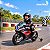 Mini Moto Elétrica Infantil Bmw Hp4 12v Vermelha Licenciada Bateria Recarregável Luz Som Até 6km/h 30kg - Imagem 4