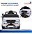 Carro Elétrico Infantil Toyota Land Cruiser 12v Branco Licenciado Controle Remoto Luz Som Bateria Recarregável - Imagem 4