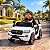Carro Elétrico Infantil Toyota Land Cruiser 12v Branco Licenciado Controle Remoto Luz Som Bateria Recarregável - Imagem 5