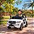 Carro Elétrico Infantil Toyota Land Cruiser 12v Branco Licenciado Controle Remoto Luz Som Bateria Recarregável - Imagem 7