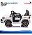 Carro Elétrico Infantil Toyota Land Cruiser 12v Branco Licenciado Controle Remoto Luz Som Bateria Recarregável - Imagem 8