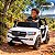 Carro Elétrico Infantil Toyota Land Cruiser 12v Branco Licenciado Controle Remoto Luz Som Bateria Recarregável - Imagem 9