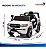 Carro Elétrico Infantil Toyota Land Cruiser 12v Branco Licenciado Controle Remoto Luz Som Bateria Recarregável - Imagem 2