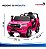 Carro Elétrico Infantil Toyota Land Cruiser 12v Rosa Licenciado Controle Remoto Luz Som Bateria Recarregável - Imagem 3