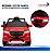 Carro Elétrico Infantil Toyota Land Cruiser 12v Vermelho Licenciado Controle Remoto Luz Som Bateria Recarregável - Imagem 4
