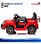 Carro Elétrico Infantil Toyota Land Cruiser 12v Vermelho Licenciado Controle Remoto Luz Som Bateria Recarregável - Imagem 8