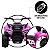 Quadriciclo Elétrico Infantil Rosa Bel 6V com MP3 USB Farol Buzina Luzes Música Aceleração no Guidão - Imagem 8