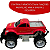 Carrinho Pick Up Infantil Importway BW154VM Controle Remoto Caminhonete Vermelha 4 Direções - Imagem 8