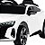 Carrinho Elétrico Audi E-tron Gt Conversivel 6v Infantil Branco Toca MP3 Luz/Som Controle no Pedal e Remoto Suporta 25kg - Imagem 8