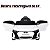 Carrinho Elétrico Audi E-tron Gt Conversivel 6v Infantil Branco Toca MP3 Luz/Som Controle no Pedal e Remoto Suporta 25kg - Imagem 5