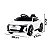 Carrinho Elétrico Audi E-tron Gt Conversivel 6v Infantil Branco Toca MP3 Luz/Som Controle no Pedal e Remoto Suporta 25kg - Imagem 4