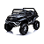 Carrinho Elétrico Licenciado Mercedes Quadriciclo Utv 2 Lugares 12v Usb Controle Remoto Luz de Farol Traseira Dianteira - Imagem 4