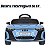 Carrinho Elétrico Audi E-tron Gt Conversivel 6v Infantil Azul Toca MP3 Luz/Som Controle no Pedal e Remoto Suporta 25kg - Imagem 3