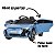 Carrinho Elétrico Audi E-tron Gt Conversivel 6v Infantil Azul Toca MP3 Luz/Som Controle no Pedal e Remoto Suporta 25kg - Imagem 10