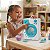 Mini Máquina De Lavar Roupa Elétrica Infantil Brinquedo Com Luz Vibração Porta Abre Compartimento E Cabides - Imagem 6