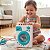 Mini Máquina De Lavar Roupa Elétrica Infantil Brinquedo Com Luz Vibração Porta Abre Compartimento E Cabides - Imagem 8
