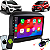 Kit Central Multimídia 9 Polegadas Carplay Android Auto Espelhamento Sem Fio Mobi 2016 até 2025 + Moldura + Câmera de Ré - Imagem 1