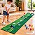 Jogo Mini Golfe Infantil Com Pista De 2 Metros Taco Bolinhas E Alvos Brinquedo Esportivo Para Crianças - Imagem 6
