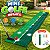 Jogo Mini Golfe Infantil Com Pista De 2 Metros Taco Bolinhas E Alvos Brinquedo Esportivo Para Crianças - Imagem 7