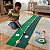 Jogo Mini Golfe Infantil Com Pista De 2 Metros Taco Bolinhas E Alvos Brinquedo Esportivo Para Crianças - Imagem 8