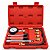 Medidor De Compressão Cilindros Motor 300 Psi Femax Kit Manômetro Com Adaptadores Mangueira E Maleta - Imagem 1
