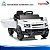 Mini Carro Elétrico Infantil Land Rover Defender 12v Branco Com Controle Remoto Bateria Recarregável C/ Som E Luzes - Imagem 10