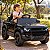 Mini Carro Elétrico Infantil Land Rover Defender 12v Preto Com Controle Remoto Bateria Recarregável C/ Som E Luzes - Imagem 5