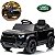 Mini Carro Elétrico Infantil Land Rover Defender 12v Preto Com Controle Remoto Bateria Recarregável C/ Som E Luzes - Imagem 1