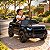 Mini Carro Elétrico Infantil Land Rover Defender 12v Preto Com Controle Remoto Bateria Recarregável C/ Som E Luzes - Imagem 3