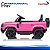 Mini Carro Elétrico Infantil Land Rover Defender 12v Rosa Com Controle Remoto Bateria Recarregável C/ Som E Luzes - Imagem 7