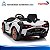 Carro Elétrico Infantil Lamborghini Sian 12v Branco Licenciado Com Controle Remoto Luz Som Frente E Ré - Imagem 11