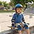 Kit Proteção Infantil Ajustável Azul Com Capacete Joelheira Cotoveleira Munhequeira Para Bicicleta Patins - Imagem 10
