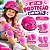 Kit Proteção Infantil Ajustável Rosa Com Joelheiras Cotoveleiras Munhequeiras Para Bicicleta Patins Skates E Patinete - Imagem 7