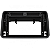 Moldura de Painel Para Central Multimidia 9 Polegadas Preto 2 Din Fiat Argo 2018 2019 2020 2021 2022 2023 2024 2025 2026 - Imagem 2
