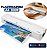 Plastificadora A4 300w 127v Branca Importway Máquina Para Plastificar Documentos Fotos E Certificados - Imagem 1