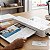 Plastificadora Laminadora A3 Bopp 600w 220v Branca Importway Quente E Fria Para Documentos Fotos E Papelaria - Imagem 8