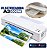 Plastificadora Laminadora A3 Bopp 600w 220v Branca Importway Quente E Fria Para Documentos Fotos E Papelaria - Imagem 1