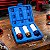 Kit 3 Soquetes De Impacto Para Roda 17 19 21mm Encaixe 1/2 Aço Crmo Com Capa Protetora Antirrisco - Imagem 2