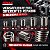 Kit Reparo De Rosca Espanada 131 Peças M5 M6 M8 M10 M12 Com Insertos Helicoidais Machos E Brocas - Imagem 4