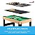 Mesa De Jogos Multifuncional 10 Em 1 Pebolim Sinuca Ping Pong Air Hockey Xadrez Damas Boliche 122cm - Imagem 10