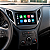 Moldura Painel 2 Din Multimídia 7 Polegadas Hyundai HB20 HB20S HB20X 2012 a 2018 Preta para MP5 DVD Som Automotivo AP664 - Imagem 6