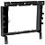Moldura Painel 1 Din Gol G3 Parati G3 Saveiro G3 2000 a 2005 Preta com Porta Objetos para Som Automotivo AP723 - Imagem 4